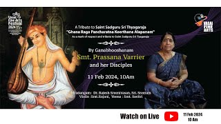 VASAI FINE ARTS FESTIVAL 2024 - &quot;Ghana Raga Pancharatna Keerthana Alapanam&quot;