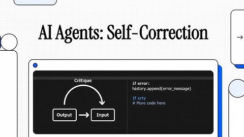 Agentic Patterns: Reflexion | Self-Healing AI