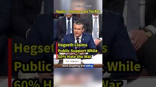 3 Out of 5 Americans Say NO to War... Hegseth Says Yes? 🚫🇮🇷