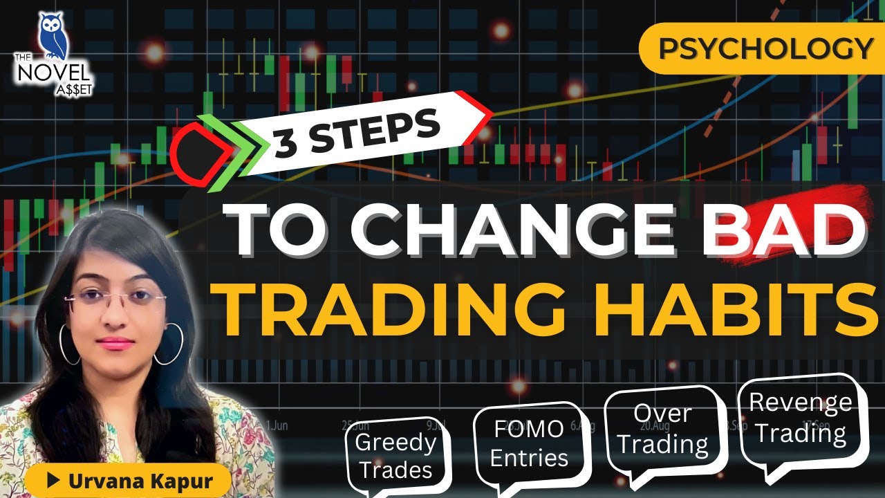 How to Change Bad Trading Habits? by Urvana Kapur | Overtrading | Revenge Trading | FOMO | Greed etc