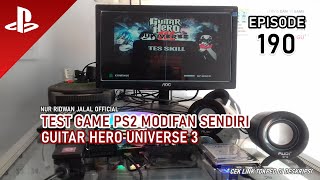 EPS 190: TEST GAME PS2 MODIFAN SENDIRI - GUITAR HERO UNIVERSE 3 screenshot 3