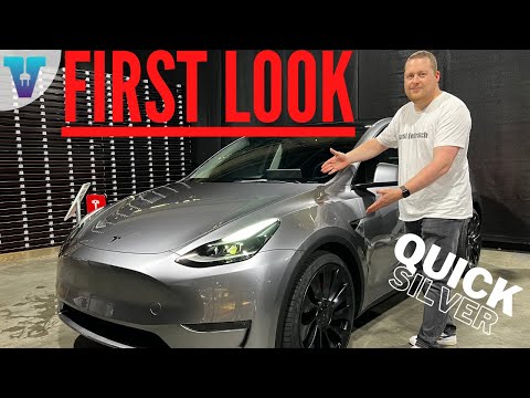 QUICKSILVER! Das ist die neue TESLA Farbe fürs MODEL Y [Deutsch 4K] | Vision E Drive SPEZIAL