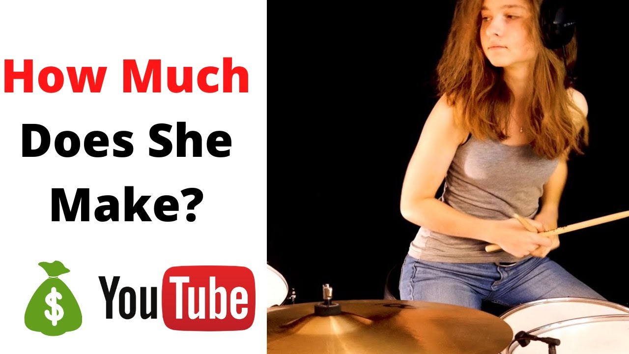 How Much Does Sina Drums Make on YouTube YouTube
