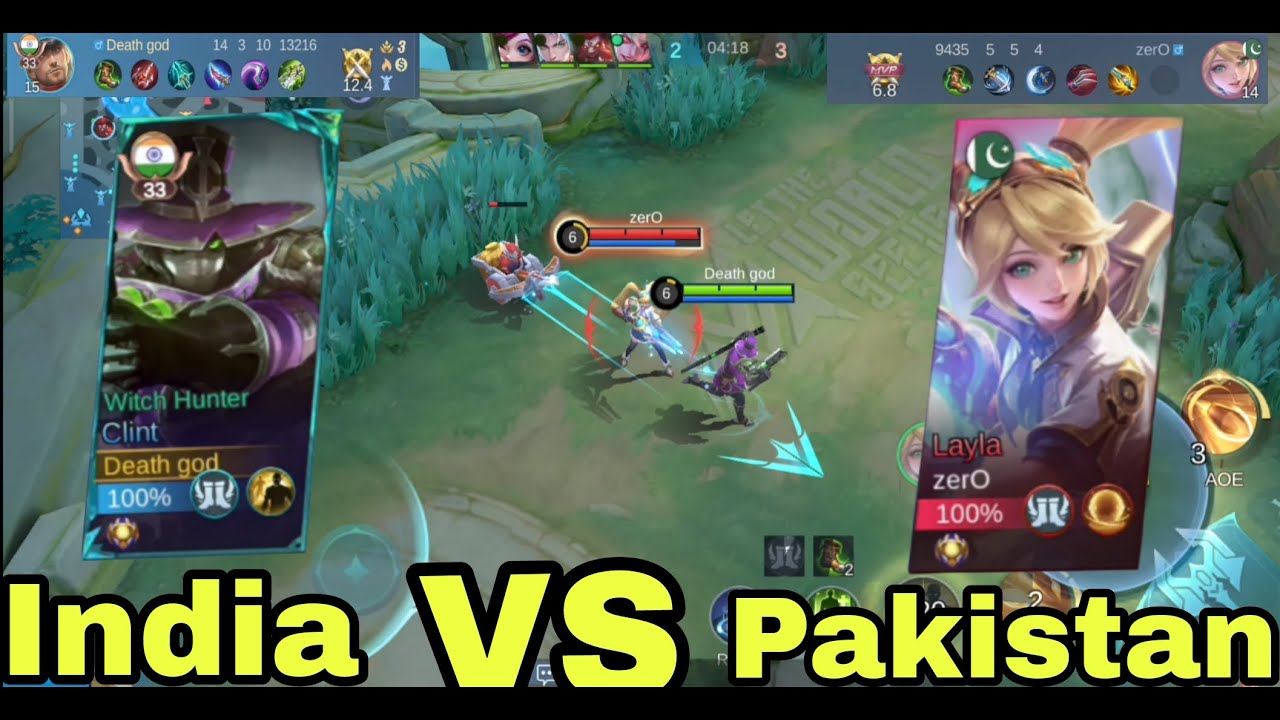 India 🇮🇳 vs Pakistan 🇵🇰 | Top 1 Global Clint! 🤠 14 Kills Gangster Godline Push | Ranked WIN | MLBB 🔥