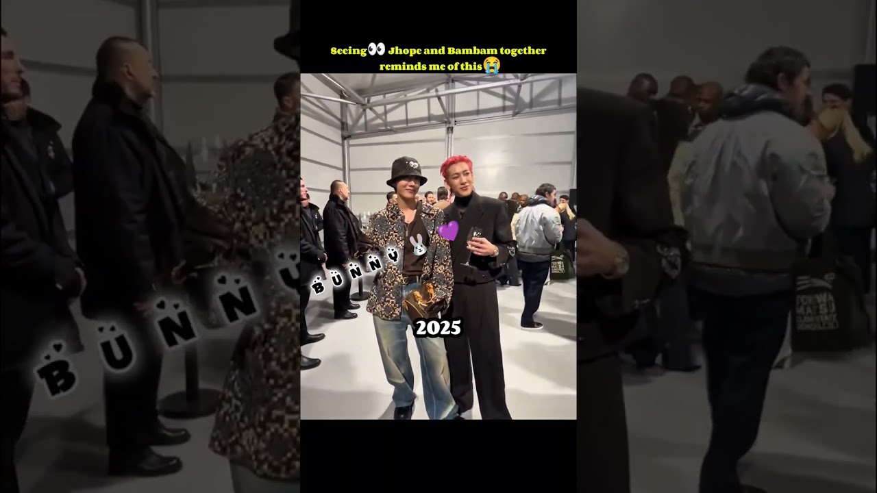 Seeing👀 Jhope and Bambam together  reminds me of this😭 