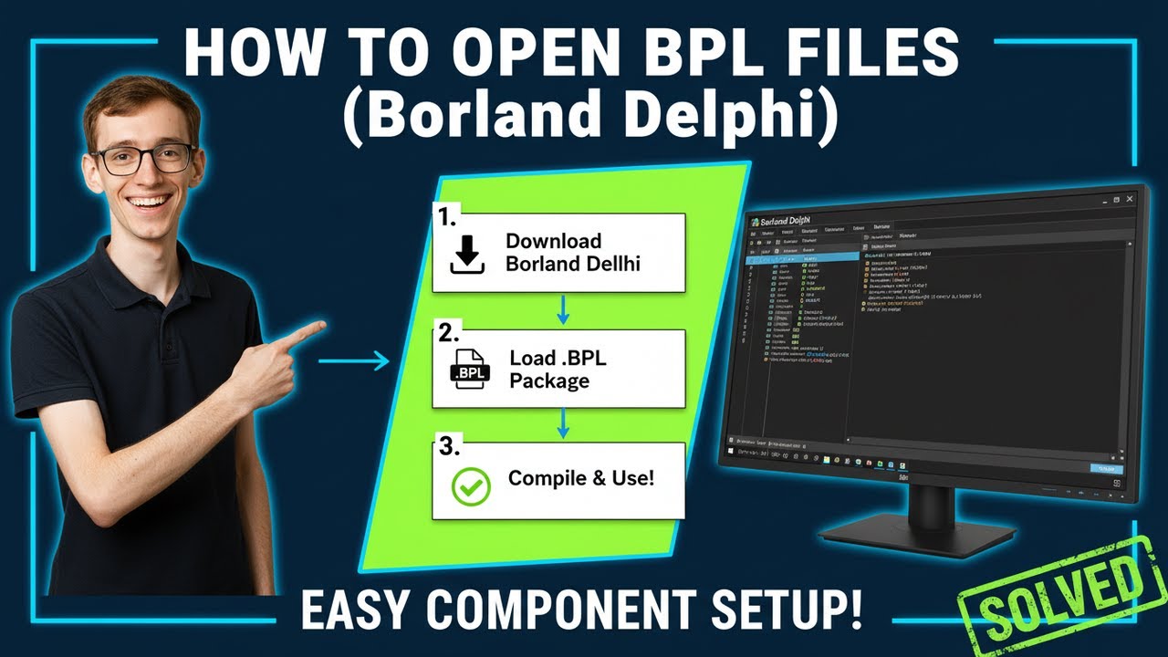 Open Bpl File How to Open BPL Files (Borland Delphi) - YouTube