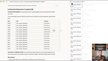 Smart Chunking Strategy | Extracting 200+ Pages of Apple Health Data