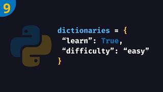 Dictionaries in Python EXPLAINED: Python Tutorial #9