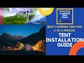 Camping Tent Unboxing and Installation Guide | Best Tent Camping Setup For Outdoor Activities