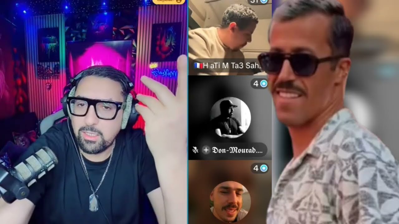 واش بصح هشام المداح مشدود بث مباشر مع بدر المكناسي