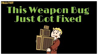 This Broken Weapon Just Got FIXED In The Fallout 76 PTS