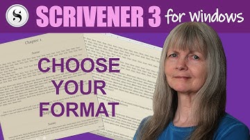 Scrivener 3 for Windows: 5 Ways to Write - Set-Up