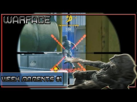 Warface: Week Moments #1 - Snipando geral!! (AK-103 + AWM Gold + M40A5 + AS50)