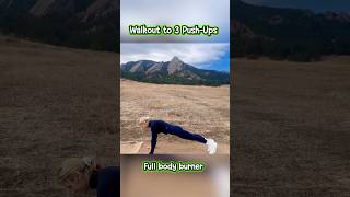 One move, full body burn!! 🔥Core, upper and lower body ✅ #fitness #boulder #flatirons #fitspo #fyp