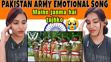 Indian Reacts to Main ne Janma hai | Wajahat Ali Khan (ISPR Pak Army Song Reaction)