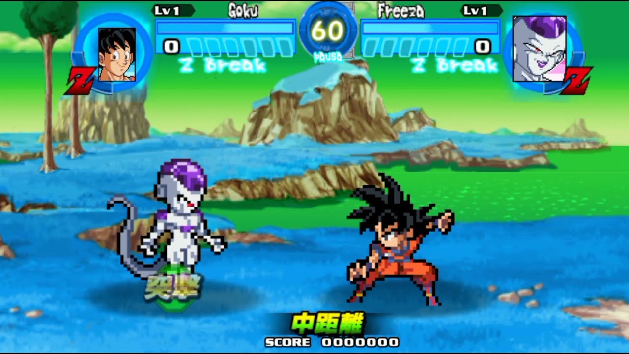 LANÇOU DRAGON BALL TAP BATTLE EM SPRITES 2D ESTILO MUGEN ATUALIZADO