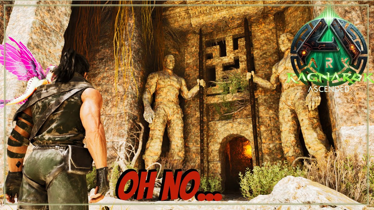 Trapped Inside of the Labyrinth - Ark Ragnarok Nomad 29 - YouTube