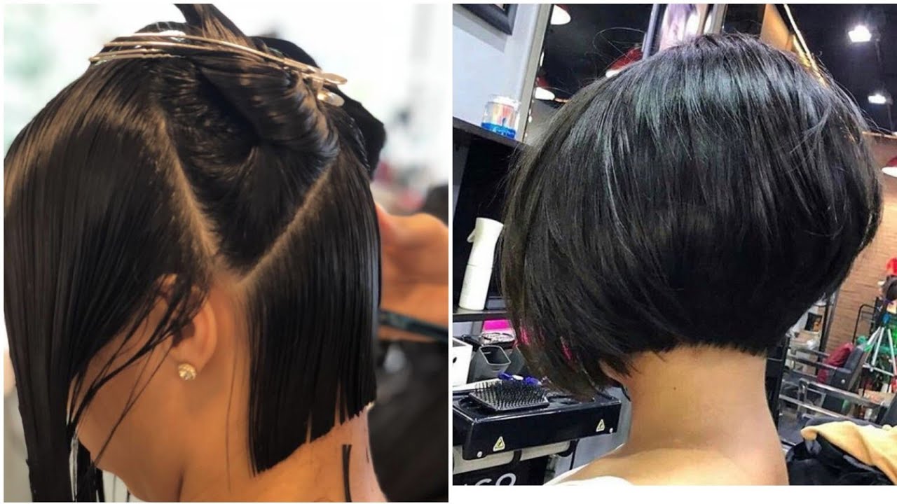 Привлекательная женщина, короткая стрижка боб пикси | Короткая стрижка андеркат 😍