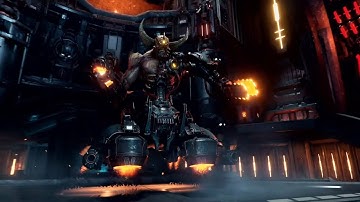 DOOM Hunter Base + BOSS Fight - Ultra Nightmare Full Gameplay Walkthrough #4 DOOM Eternal PS4