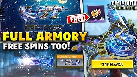 Full Purchased Zodiac Armory Series Draw 😍🤯 with Ultimate Free Spin in COD Mobile