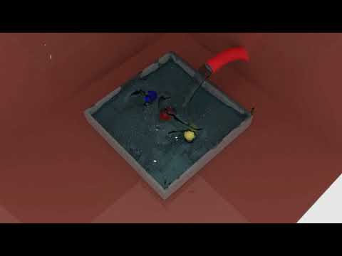 Ball 3d water animation