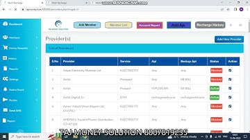 Admin Recharge  and Dth Recharge Software With Android App Apk  Just Rs 1499 Per Month