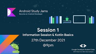 Android Study Jam: Session 1