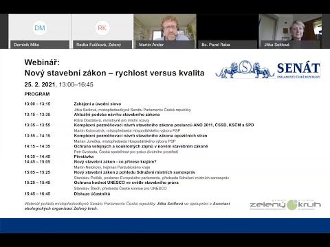 Nový stavební zákon: rychlost versus kvalita