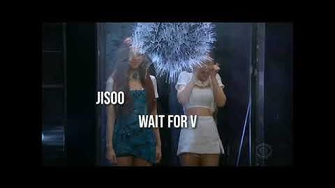 jisoo and v share same brain cells #shorts