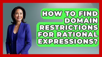 How To Find Domain Restrictions For Rational Expressions? - Your Algebra Coach