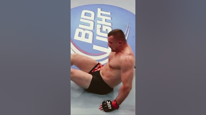 The time Brendan Schaub knocked out Mirko Cro Cop (the head of an anti terrorist group in Croatia)