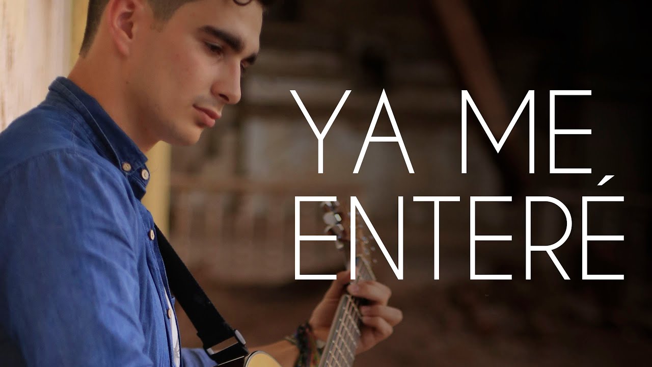 Ya Me Enteré - Reik (Cover de Jaag) En vivo - YouTube