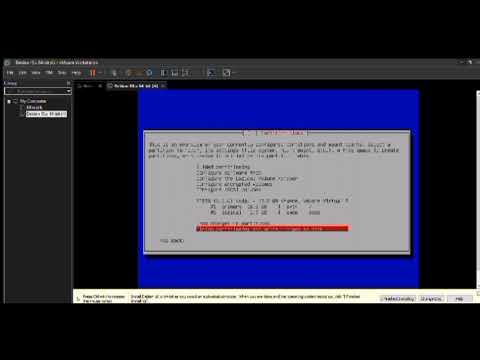 Cara Install Debian 10 Menggunakan vmWare 17