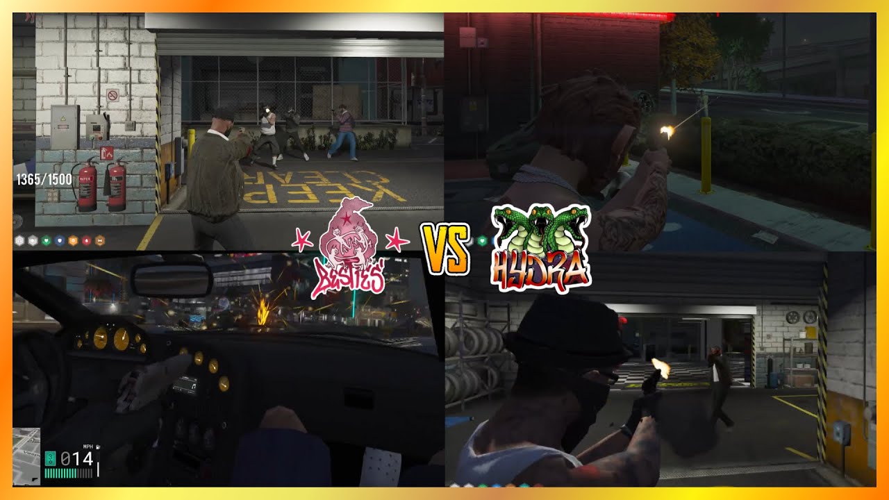 Besties VS Hydra At PDM (6 v 6) (Multi POVs) (3rd Fight) | NoPixel 4.0 GTA RP