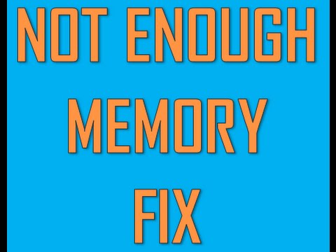 How to fix 'not enough memory' problem for android phones? - YouTube