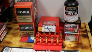 Reloading 7mm mag /h1000/federal large magnum rifle primers/ Hornady 162gr ELDX