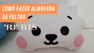 Como fazer feltro BTS - RJ