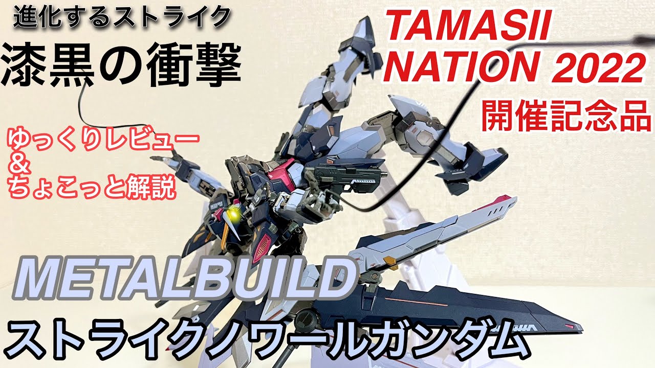 TAMASHII NATIONS STORE TOKYO】 METAL BUILD ストライクノワール