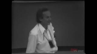 Richard Feynman at Simon Fraser University: The Strong Force