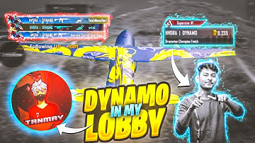 OMG 😱 DYNAMO GAMING And HYDRA HRISHAV IN MY LOBBY 😍♥️ | @DynamoGaming @HYDRAHRISHAV