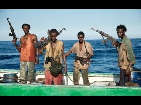 Resgate em alto mar, piratas da somália! Documentário dublado.