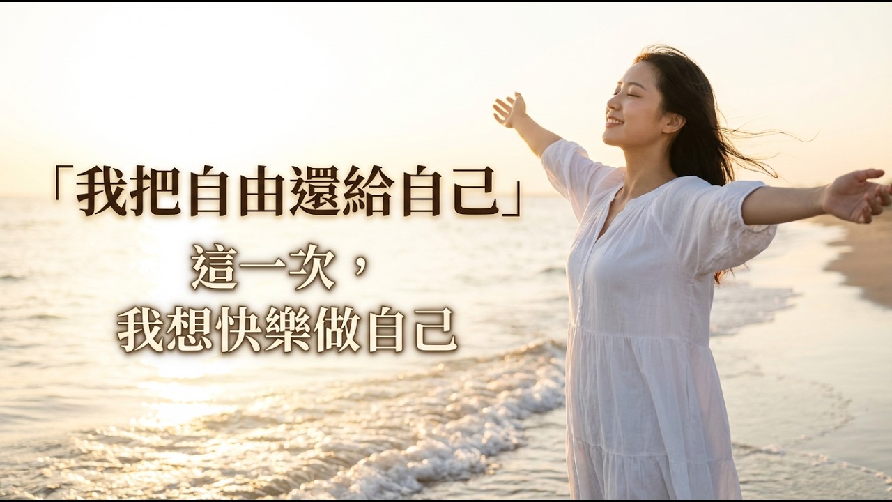我把自由還給自己｜國語療癒｜自我肯定音樂｜釋放內心