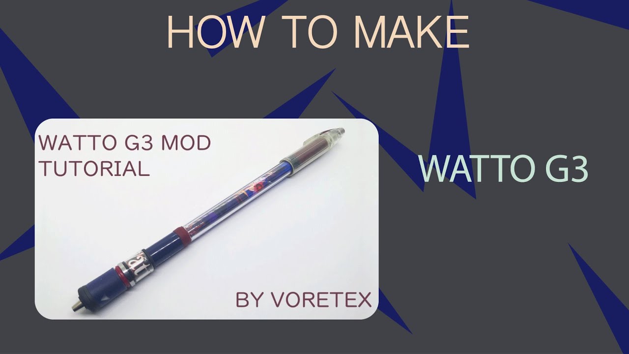 Watto G-3 ペン回し 改造ペン