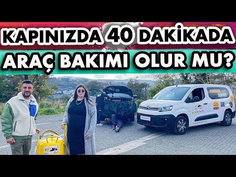 40 Dakikada Kapınızda Araç Bakımı Olur Mu?!