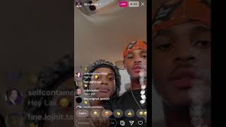 Rell and Gutta on live 😍😍