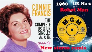 Video voorbeeld van "Connie Francis - Robot Man - 2021 stereo remix"