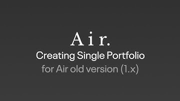 Air WordPress Theme(for v1.x only) Guide - Project item