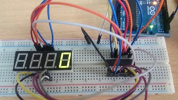 TM1637 Display Driver for Arduino #tm1637, #arduino, #displaydriver, #7segmentdriver, #muratbaygin