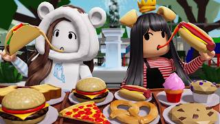 Mangiamo in modo asmr su BROOKHAVEN ROBLOX!