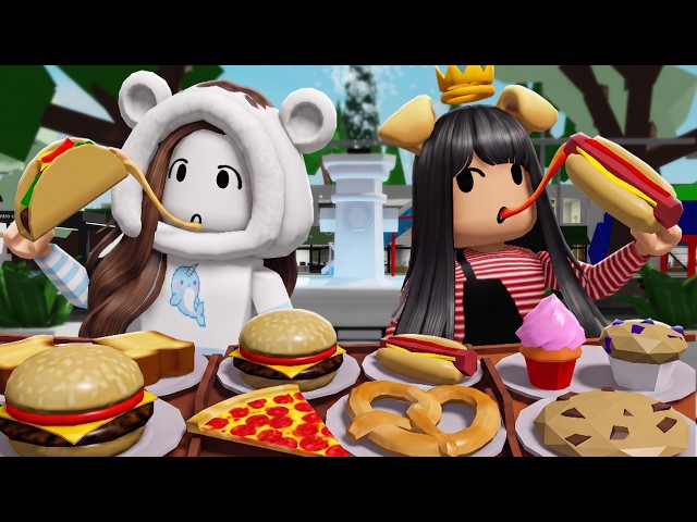 Mangiamo in modo asmr su BROOKHAVEN ROBLOX!
